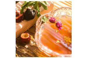 【酸梅汤】最正宗的古法酸梅汤，是烟熏味的