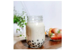 宅家自制珍珠奶茶