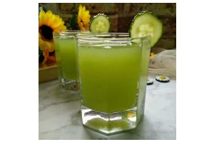 黄瓜蜂蜜梨子汁