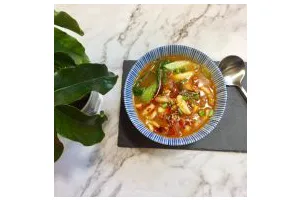 简易版陕西小吃烩麻食