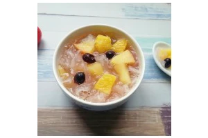 百变水果 苹果香橙银耳羹