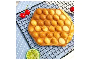 风靡街头的小吃——原味鸡蛋仔