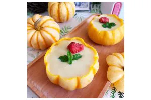 奶香金瓜燕麦糊