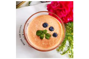 卡乐比胡萝卜香蕉营养奶昔