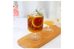 百香果柠檬气泡冰咖啡