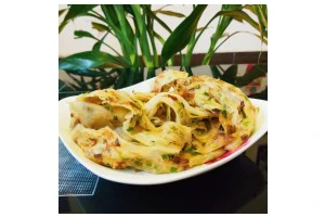 山西太原特色小吃，羊肉手抓饼