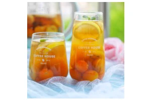 自制高颜值低卡水果茶