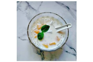 手煮奶茶西米露