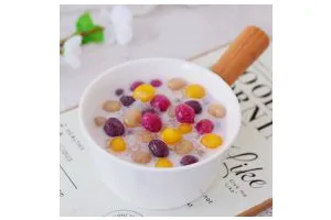 椰香西米水果芋圆