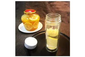 蜜渍柠檬皇菊茶