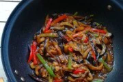 家常美食——肉末酱茄条(快手做法,香嫩可口!)