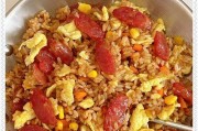 蒜苗胡萝卜炒腊肠的家常美食(健康营养又美味蒜苗营养价值)
