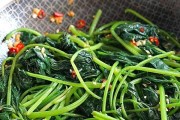 美食之道(家常美味,健康营养,番薯苗的清爽口感,主题)