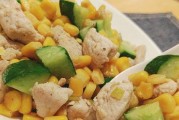 豌豆玉米配鸡丁,营养美味的家常菜(健康餐桌,简单易做,营养均衡的绿色主食)
