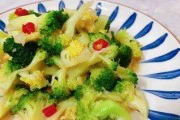 健康蒸鱼,美味豉油西兰花(一道营养丰富的家常菜)
