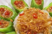 蒜蓉蒸丝瓜的做法(清淡健康,口感鲜美)