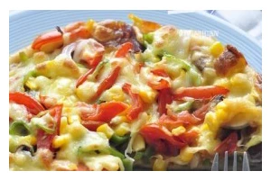 健康蔬食烘焙新品——DIY披萨（用新鲜蔬菜制作口感极佳的蔬食披萨，尝鲜健康，轻松DIY！）
