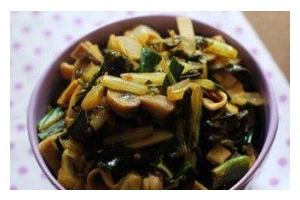 美食食谱丨双冬扒青菜，鲜香可口（冬笋芦笋与青菜搭配，健康味美）