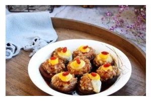 家常美食，香菇酿蛋（传承经典，口感绝佳）