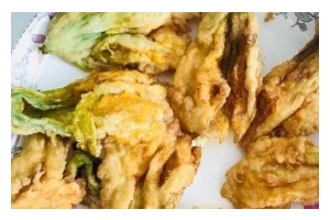 美食分享——油炸南瓜花（用秋天的味道，炸出金色的诱惑）