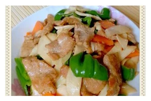三椒杏鲍菇炒肉，营养美味又健康（健康的炒肉食谱——三椒杏鲍菇炒肉）
