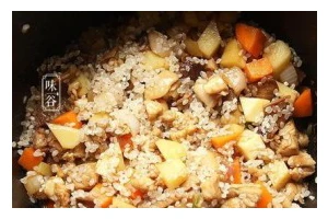 瘦肉香菇糯米饭的制作方法（健康美味，营养丰富）