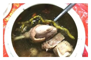 营养滋补石斛麦冬水鸭炖汤（传统秘方，滋阴润肺）