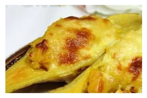 美味又健康，原只红薯的芝士焗（红薯与芝士的完美结合，轻松烹制营养早餐）