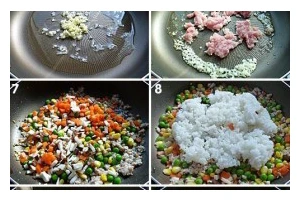 五彩炒饭的做法（用时仅需30分钟，简单易学）