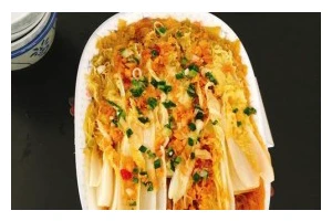 美味肉末粉丝娃娃菜的制作方法（健康营养，色香味俱佳）