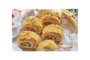 肉松火腿寿司，让味蕾沉醉（将肉松与火腿完美融合，香气四溢）
