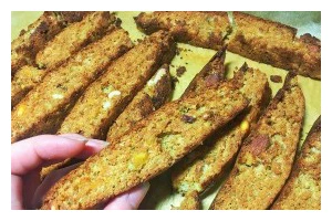 自制美味杏仁意式脆饼（以健康为主题的小清新糕点制作教程）