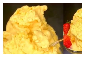自制水果牛奶冰激凌（健康美味的夏日甜点）