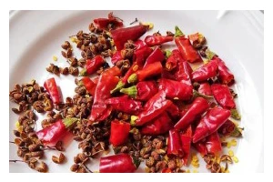 香辣豌豆的做法（家常小菜，简单易学，健康美味）