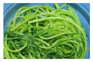 陕西白灼茼蒿的特别做法（细节决定成败，关键步骤不可少）