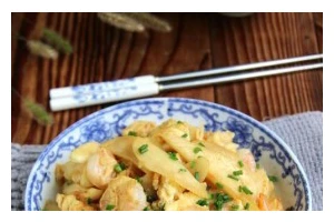 虾仁茭白炒毛豆，健康美味佳肴（鲜香可口，儿童老人都爱吃；好吃还能护心）
