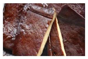 五香卤豆干的制作方法（营养美味的自制豆干）