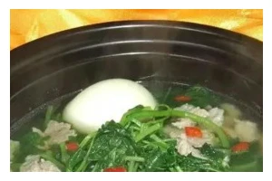 怀孕宝妈必备——益母草肉丸汤的制作方法（中药材益母草的功效与益母草肉丸汤的做法）