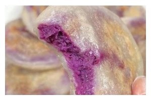 不用烤箱也能做出又香又软的糯米饼（以香芋紫薯糯米饼为例，教你制作免烤箱糯叽叽）