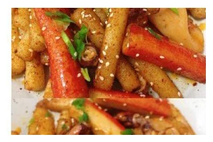 如何制作香辣蟹炒年糕（口感绝佳的鲜辣蟹味，配上嚼劲十足的年糕）
