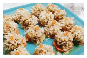 玉米胡萝卜糯米珍珠丸子的制作方法（美味健康，营养丰富的珍珠丸子）