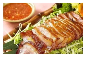 竹叶菜杆炒肉丝，美味又健康（家常小炒，营养不失口感）