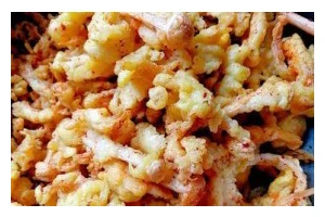 酥炸椒盐蘑菇的制作方法（美味可口的椒盐蘑菇）