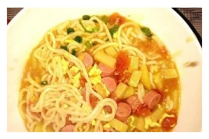 美味易做（土豆+西红柿+面条，三种材料的完美结合）