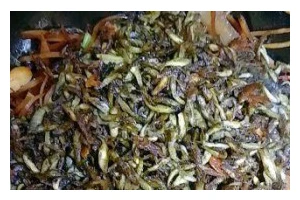 小鱼烧咸菜的做法（一道简单又美味的家常菜）