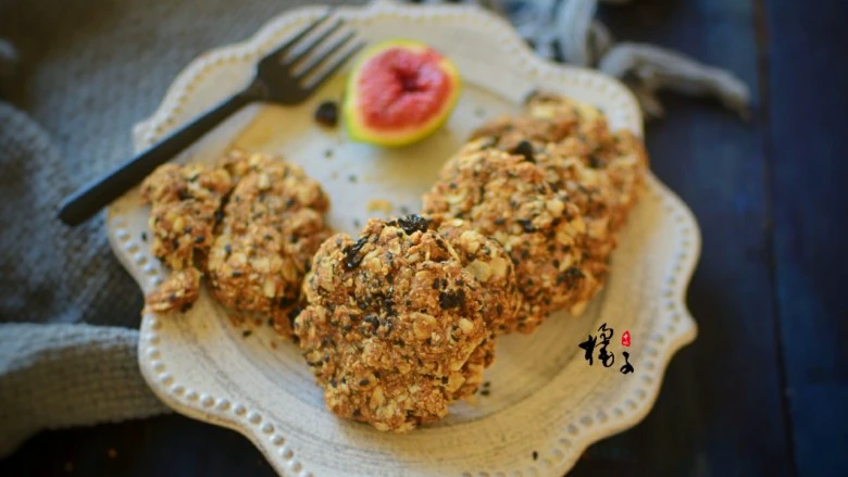 十味 高纤低脂燕麦饼干