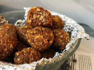 燕麦巧克力能量球,好脆好好吃😋