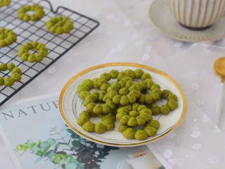 抹茶曲奇（玉米油版）,成品图