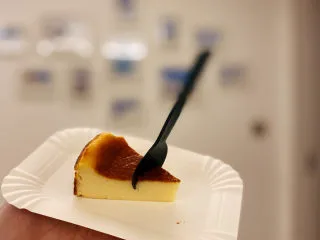 巴斯克芝士蛋糕,接着好好享用吧……