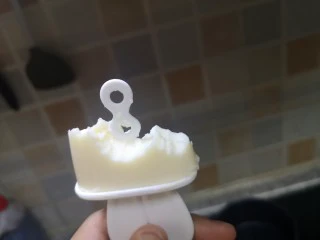 宝宝无糖奶酪棒,这是宝宝三口之后的剩余量